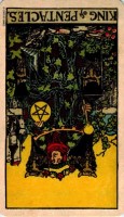 1月9日(土)庚寅日の占い KING of PENTACLES. 「ペンタクル 王」逆位置
