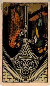 5月2日(火)己丑日の占い PENTACLES 3 「ペンタクル 3」逆位置